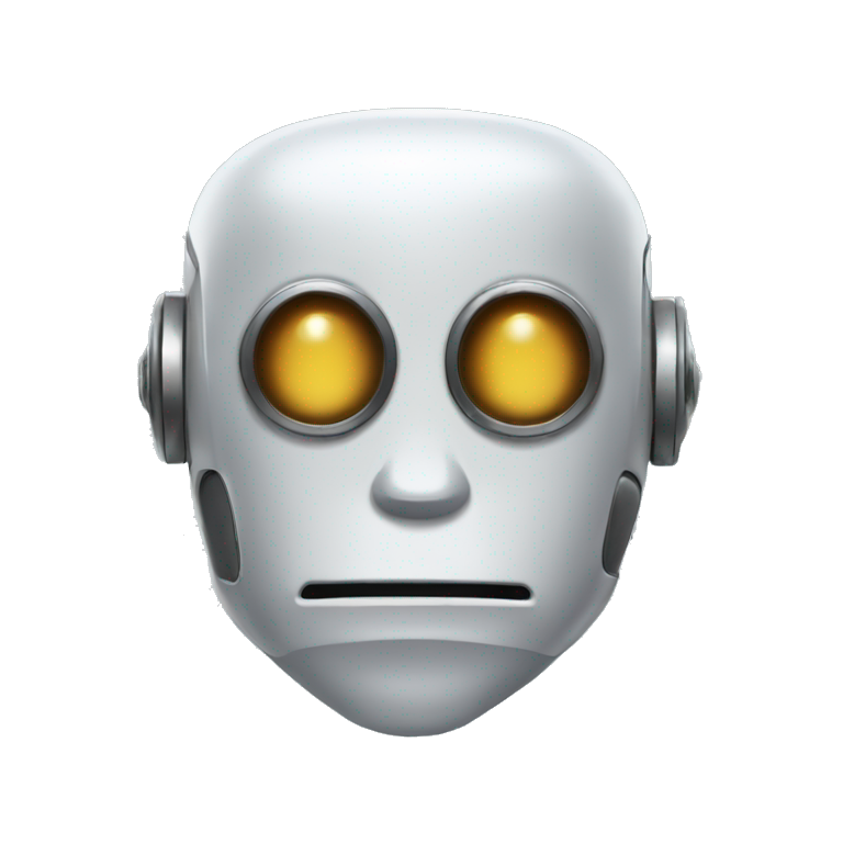 a poomoji robot emoji