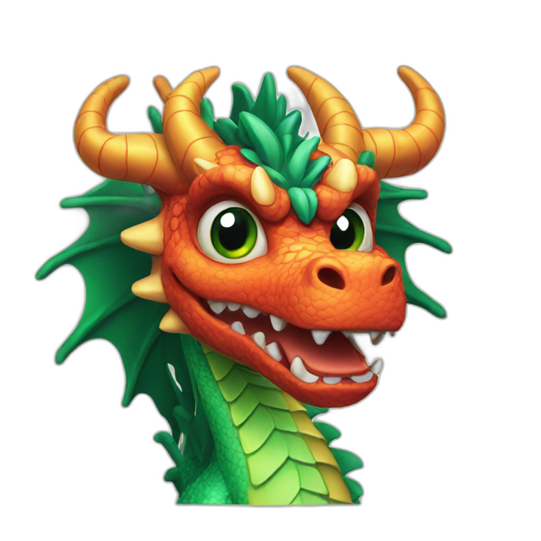 new year dragon emoji