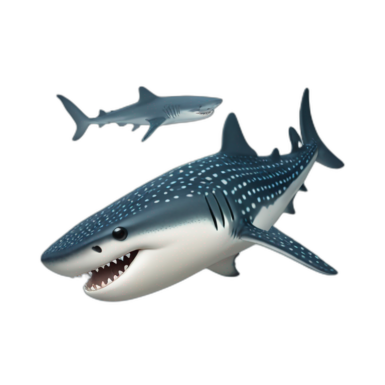 whale shark no teeth emoji