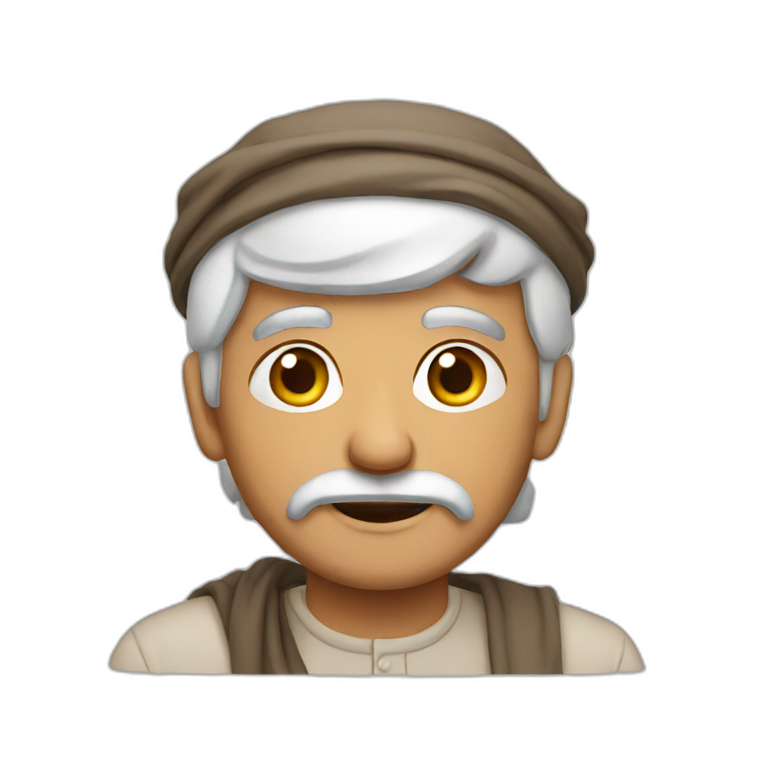 arab old man emoji