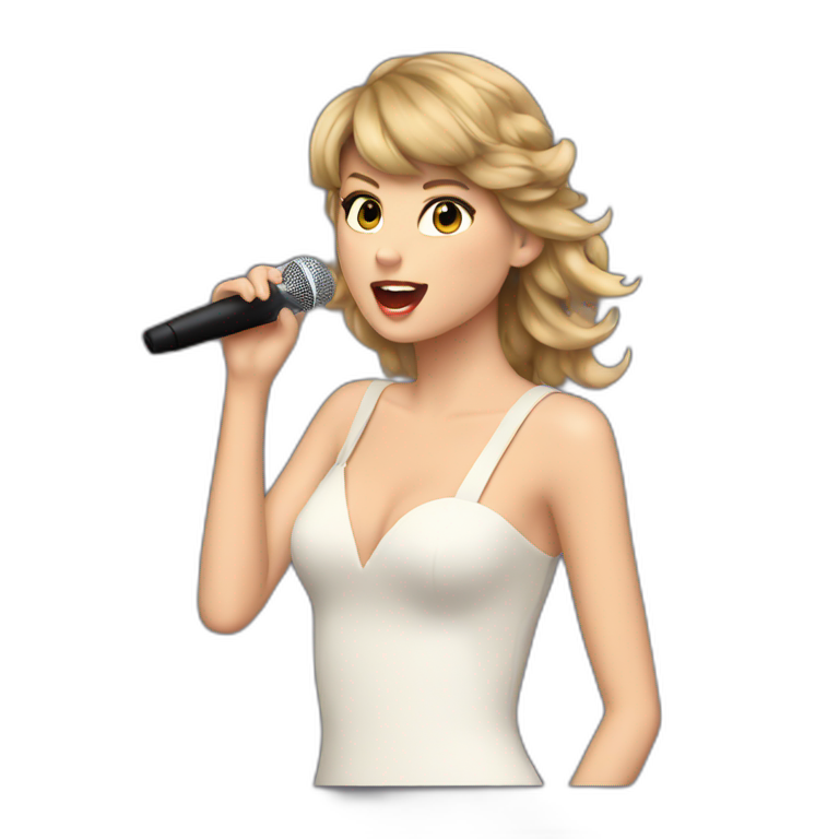 Taylor swift singing 22 emoji