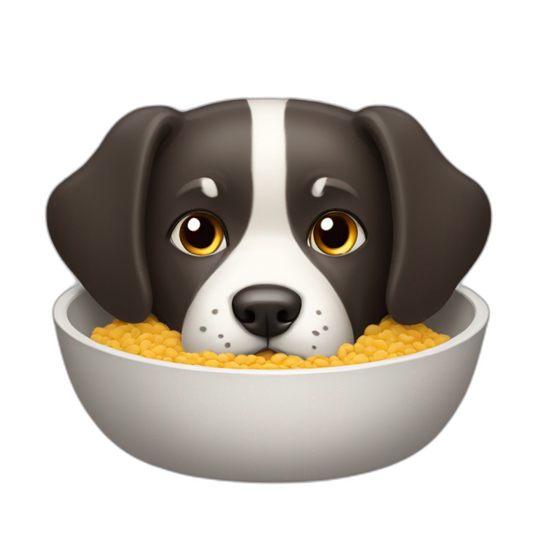 dog bowl emoji