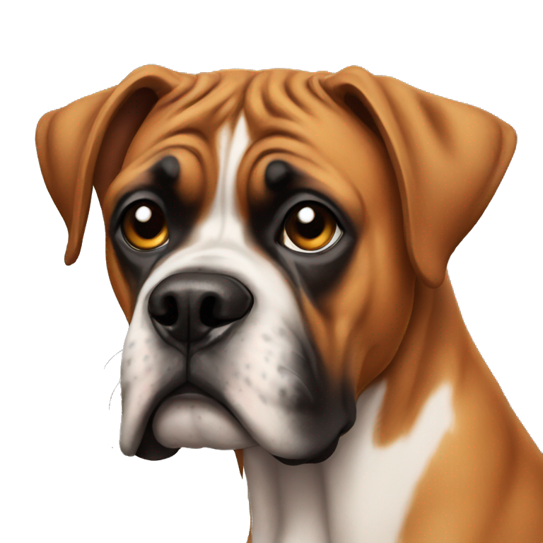 	Boxer dog emoji