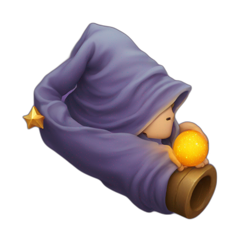 sleeve of wizard emoji