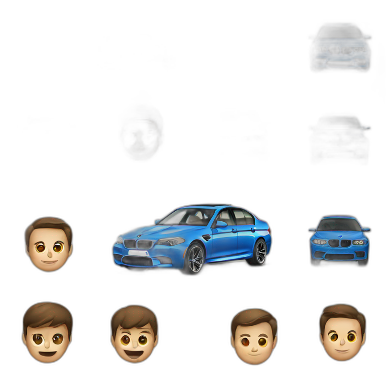BMW m5 emoji
