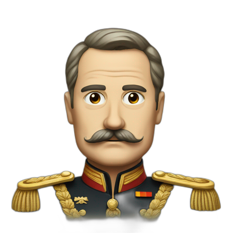 german dictator with small mustache emoji