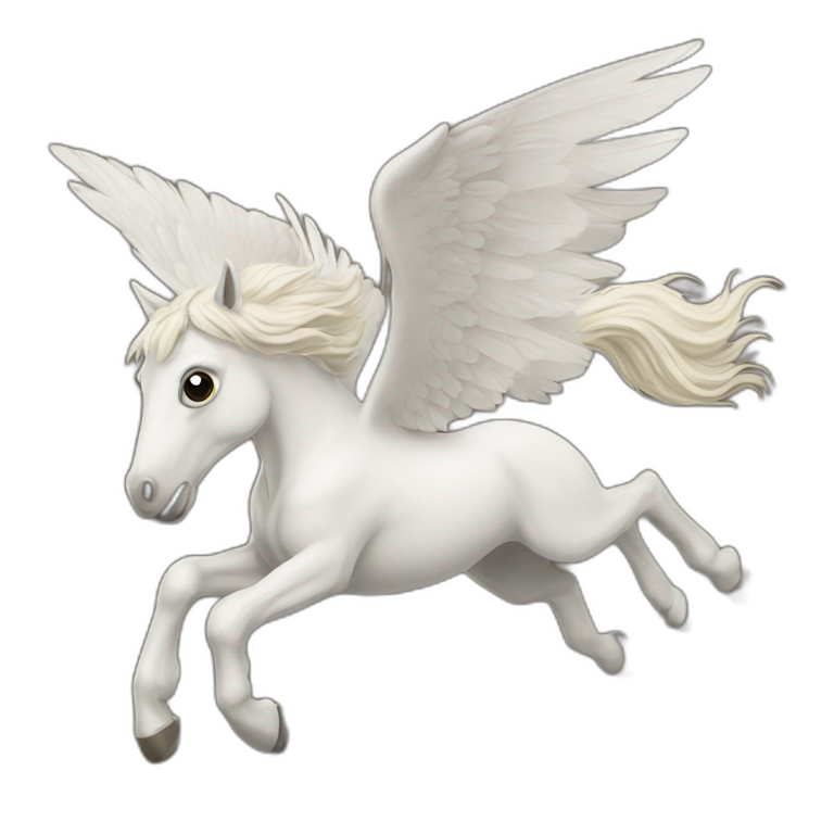 Flying horse emoji