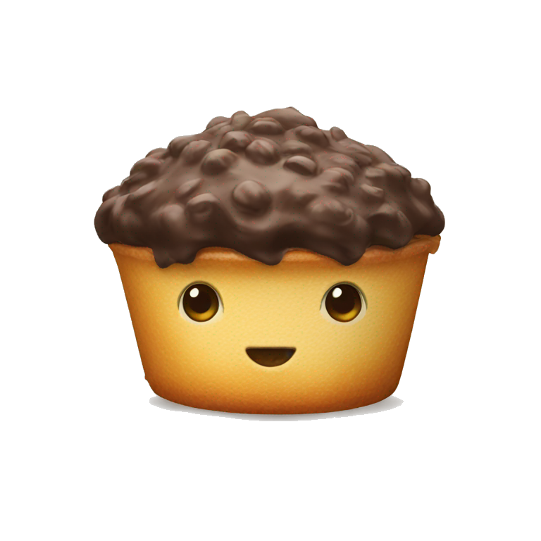 Truffle pastry emoji