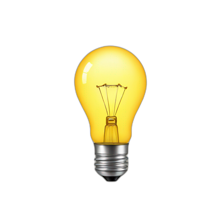 lightbulb emoji