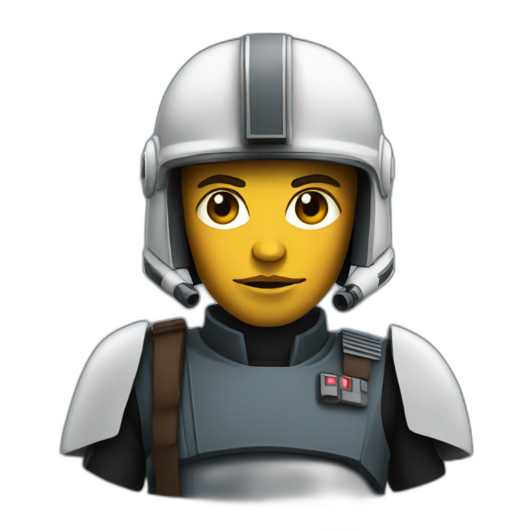 Star wars soldat clone emoji