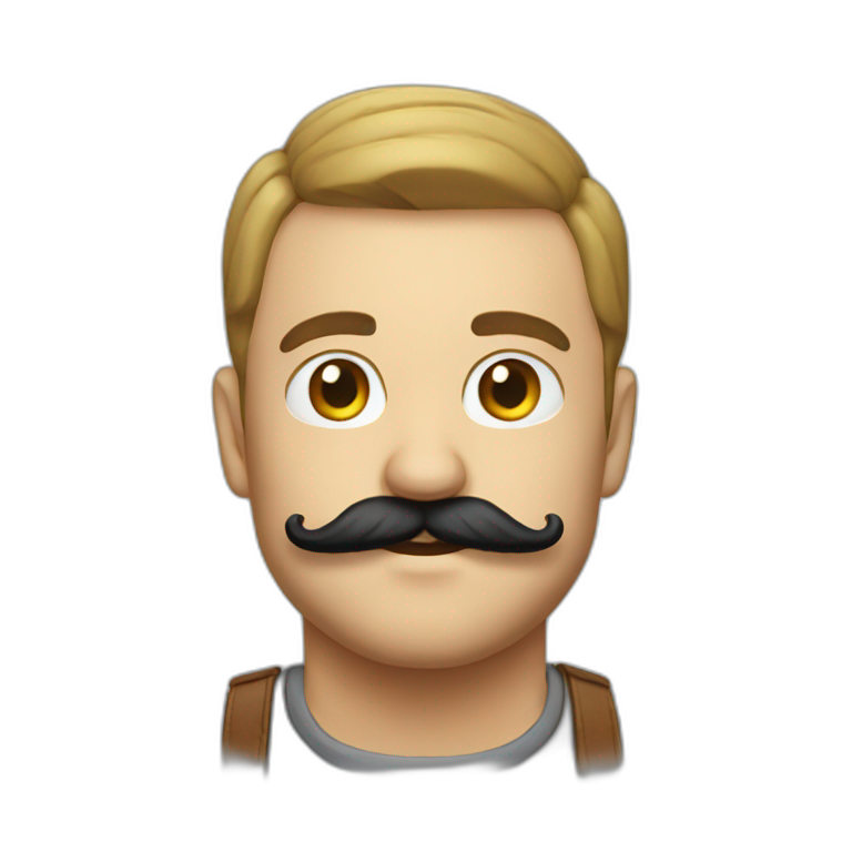 GMC mustache emoji