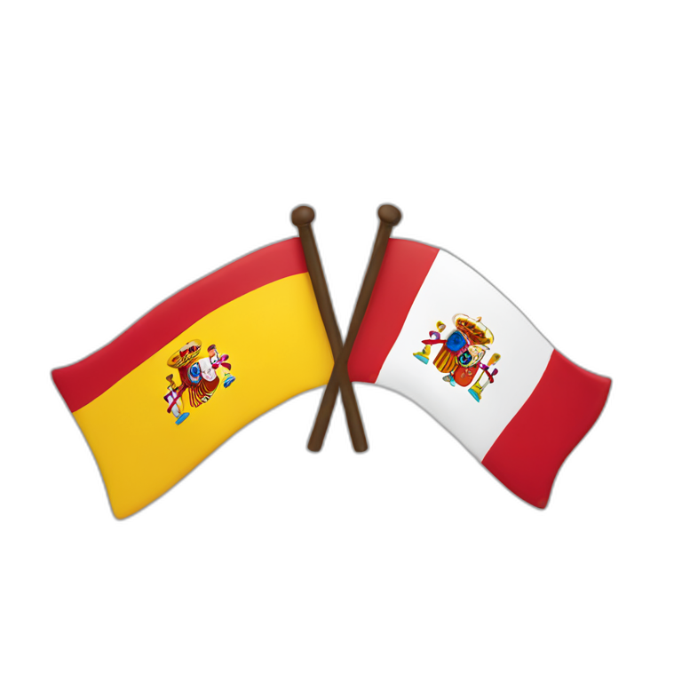 Spanish and Ecuadorian flag emoji