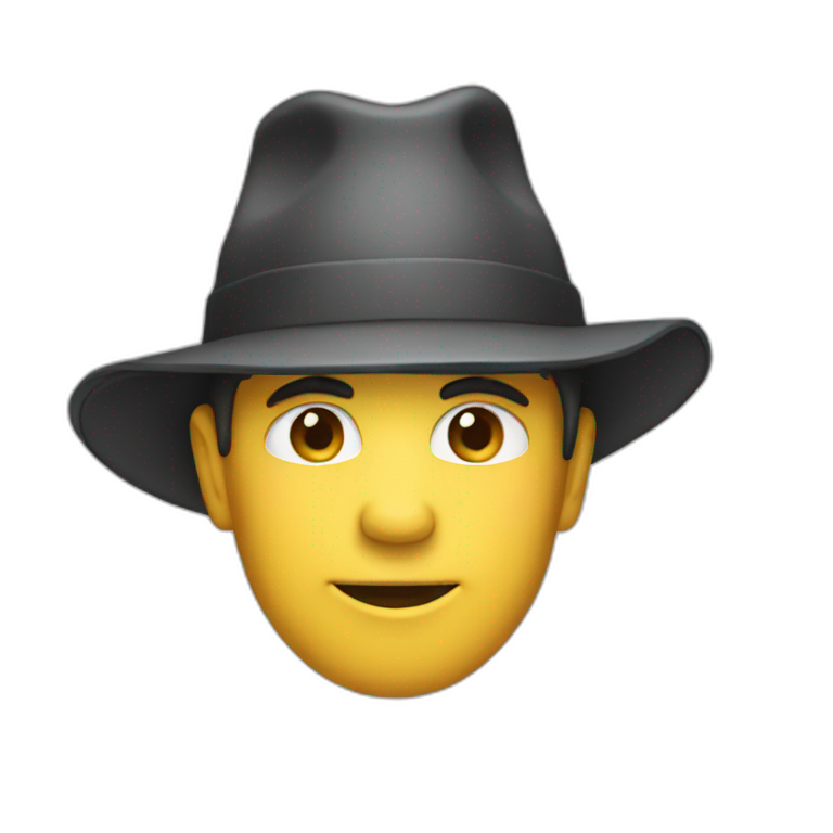Where-is-my-hat emoji