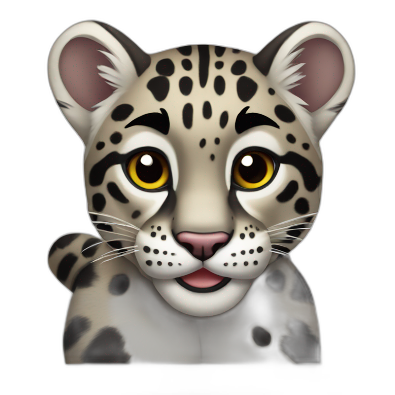 Clouded Leopard emoji