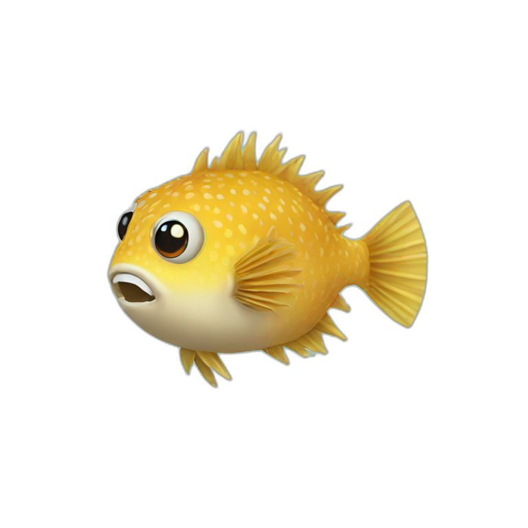 blow fish emoji