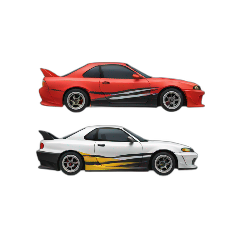 Drift car emoji