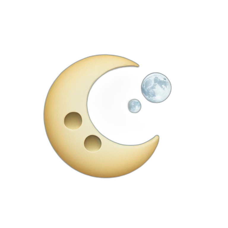 Lunar cycle emoji
