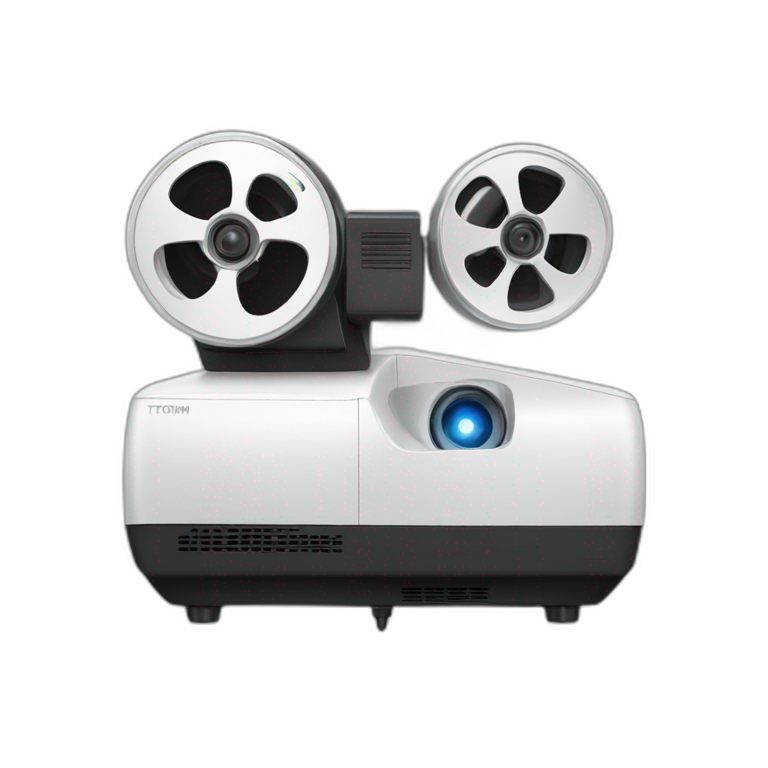Video projector emoji