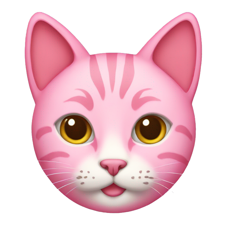 pink cat emoji