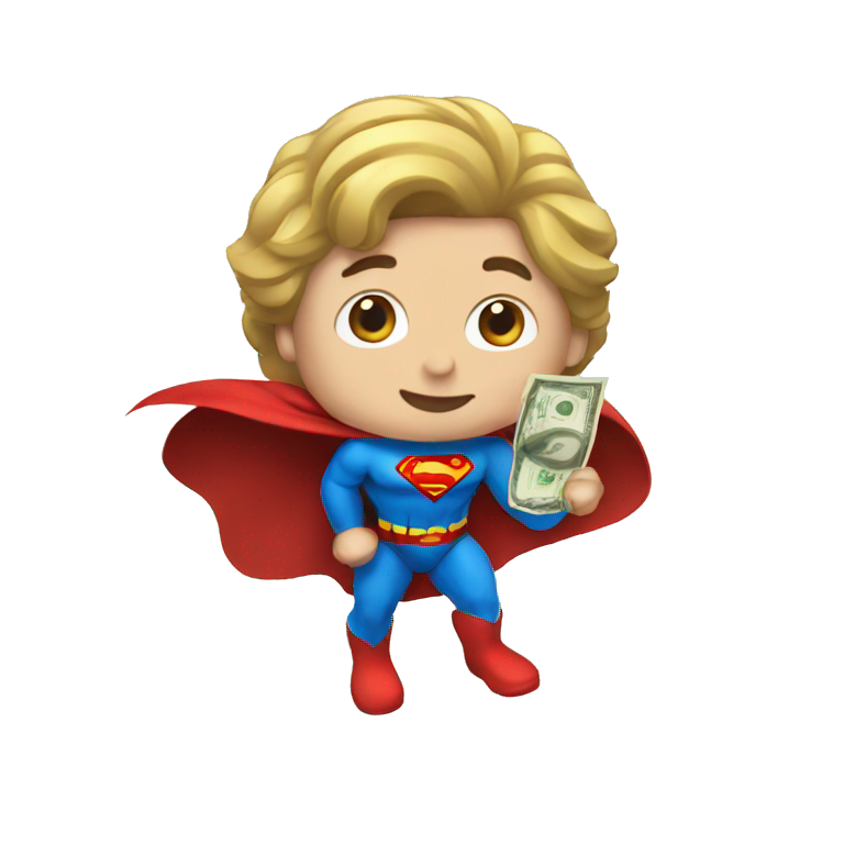 superman money emoji