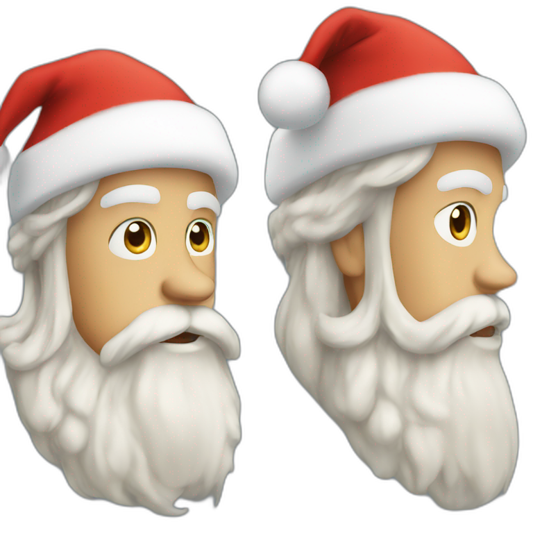 Santa Youtuber emoji
