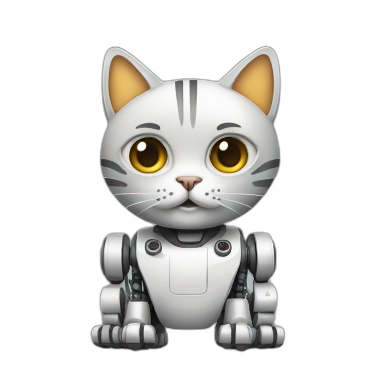 cat robot emoji
