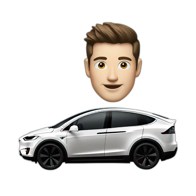 Tesla Model X emoji