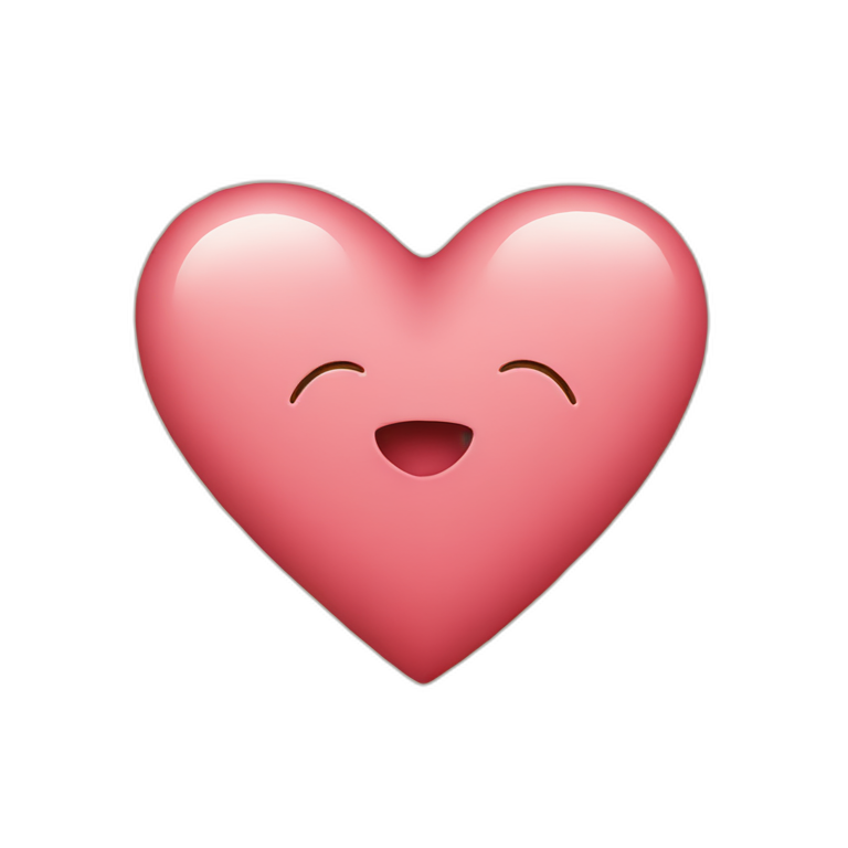 heart with an I inside  emoji
