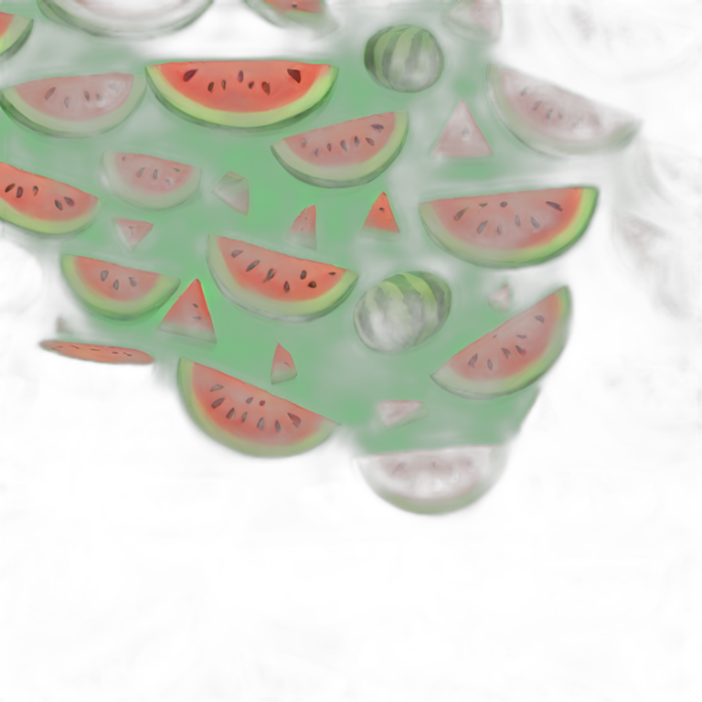 Watermelon Cemetery emoji