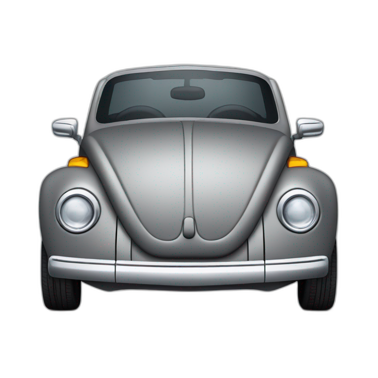 Grey 2013 VW Beetle Convertible  emoji