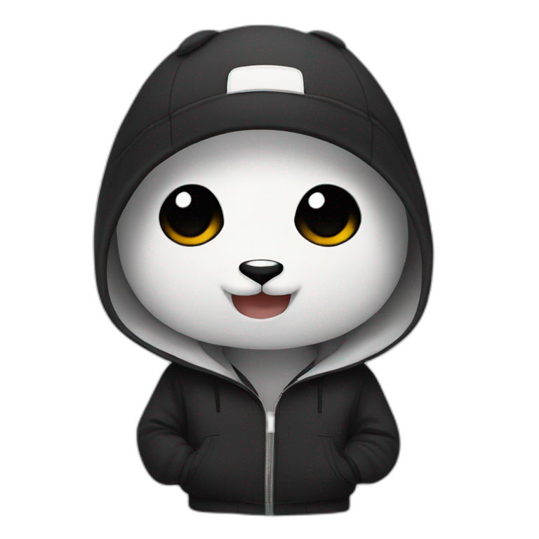 panda that looks like eminem emoji
