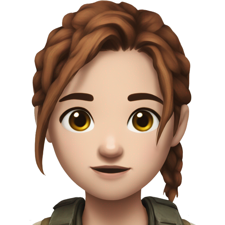 Ellie the last of us Little bit dezoom Sticker