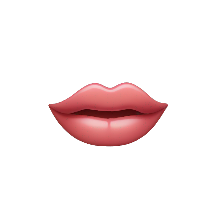 bite lip emoji