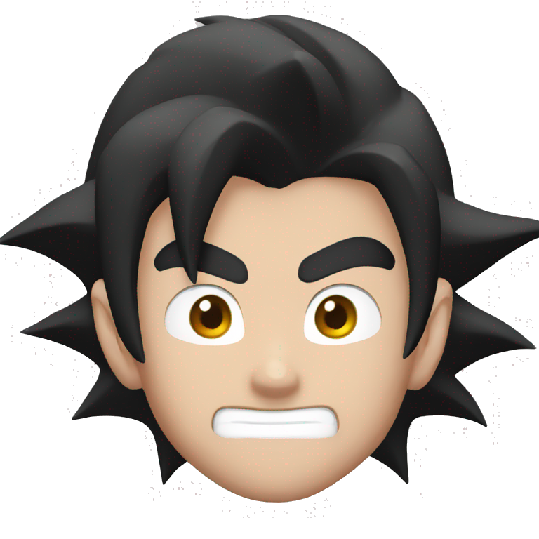 Goku face emoji