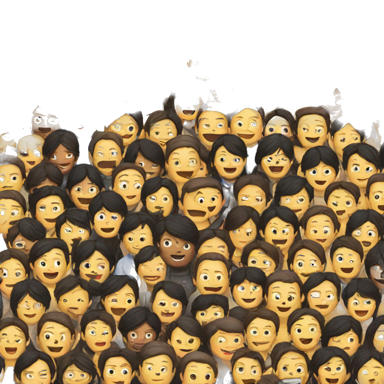 Crowd emoji