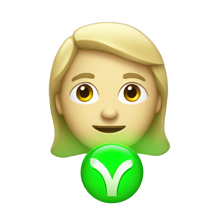 Green light emoji