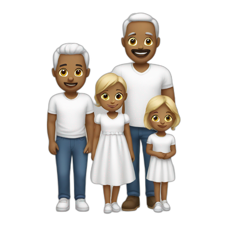 Family white emoji