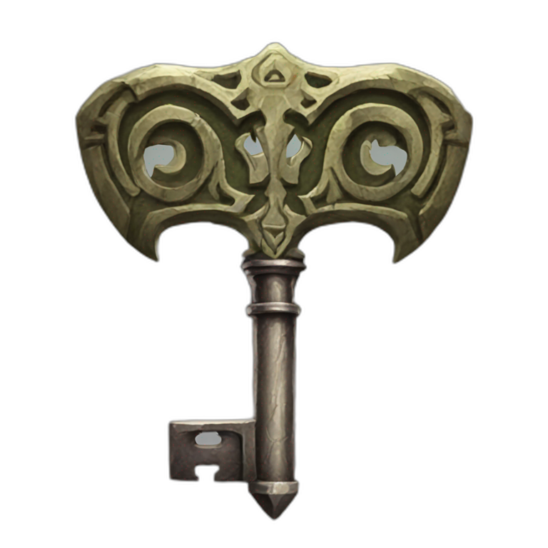 Boss key from Zelda Twilight Princess emoji