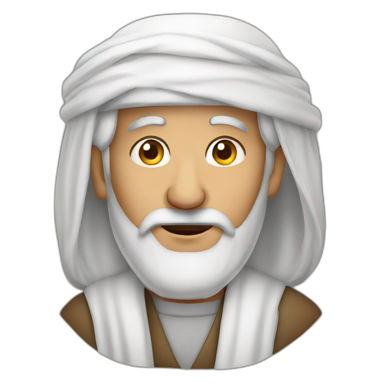 Old Arab man  emoji