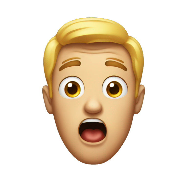 Shocked emoji face emoji