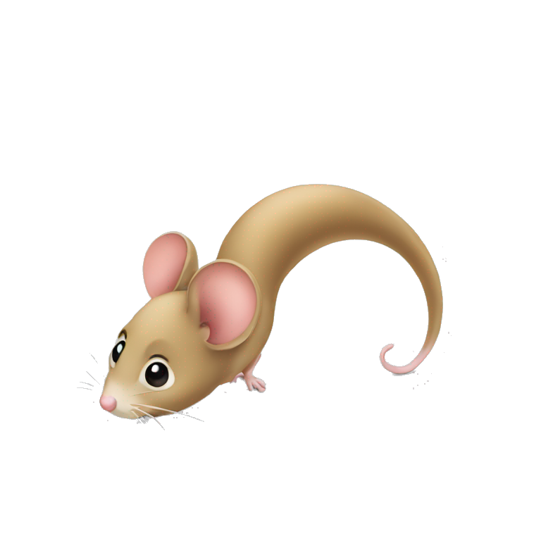 mouse tail emoji