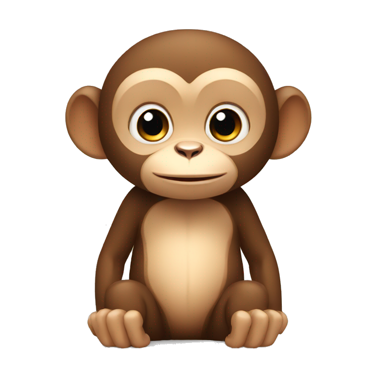 Cute little monkey  emoji