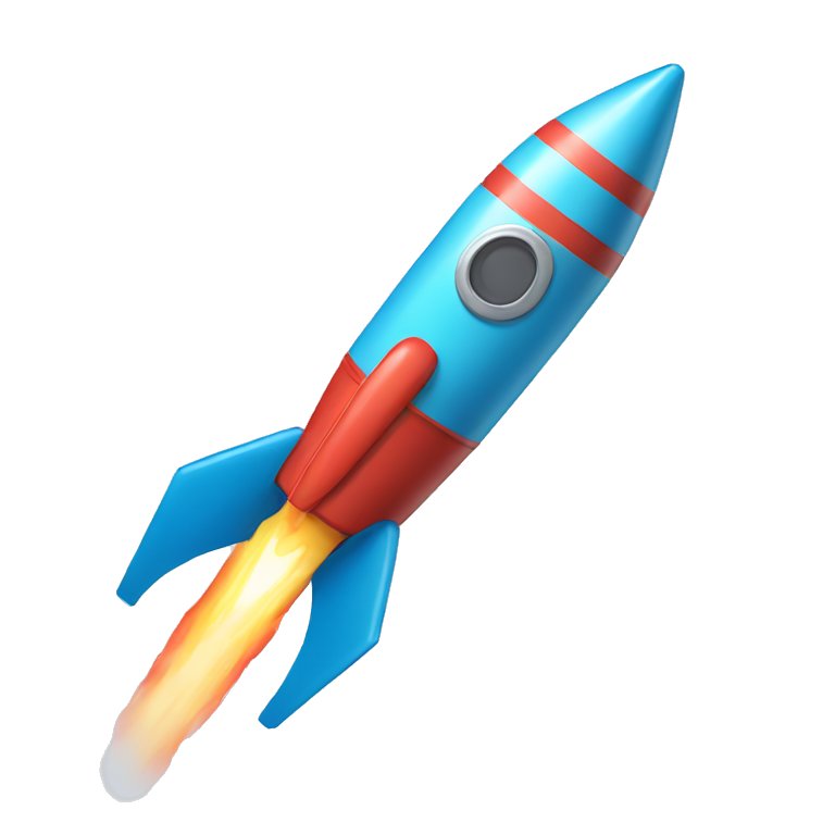rocket pop emoji