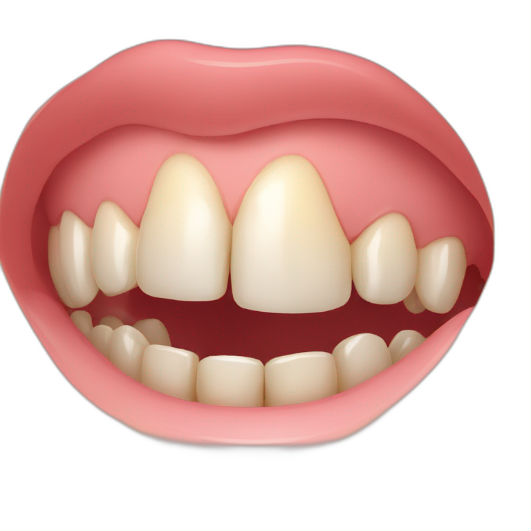 teeth-flushed-teeth-flushed emoji