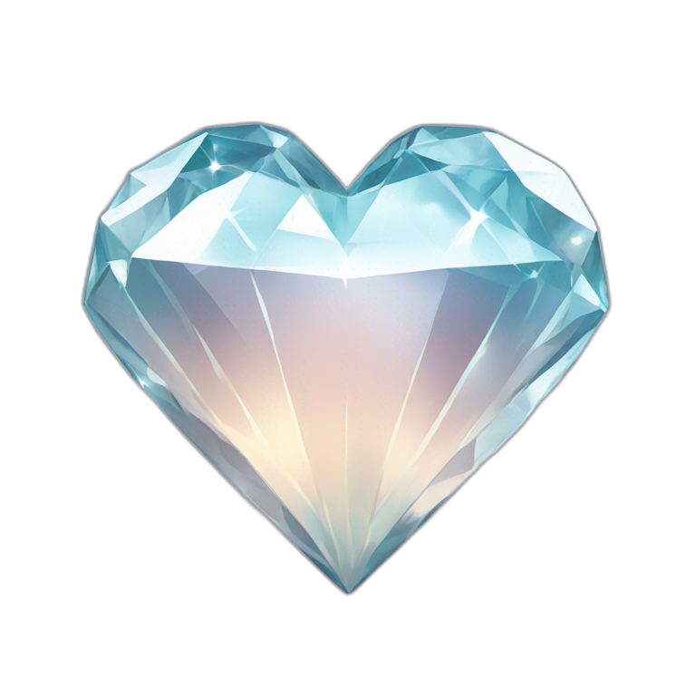 Diamond heart emoji