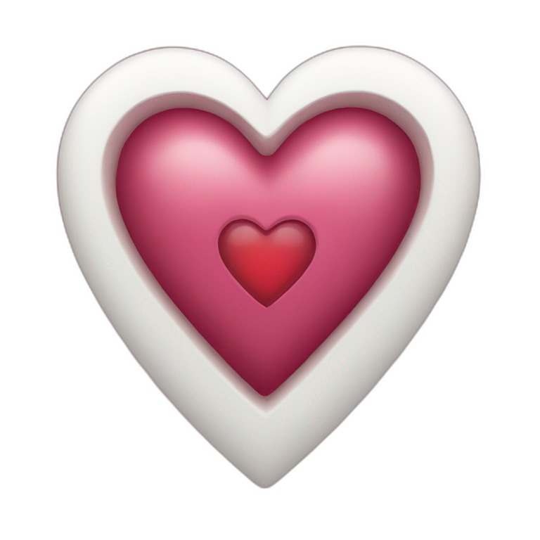 heart with the coran inside emoji