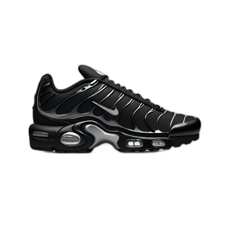 3D perspective nike tn black emoji AI Emoji Generator