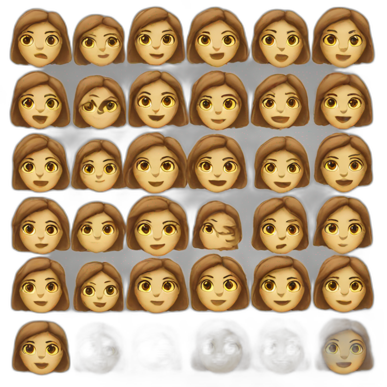 Big face women emoji