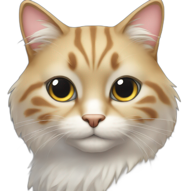 furry-cat-with-white-heart-eyes emoji