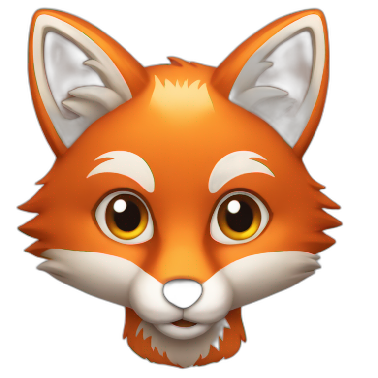 fox animal play game emoji